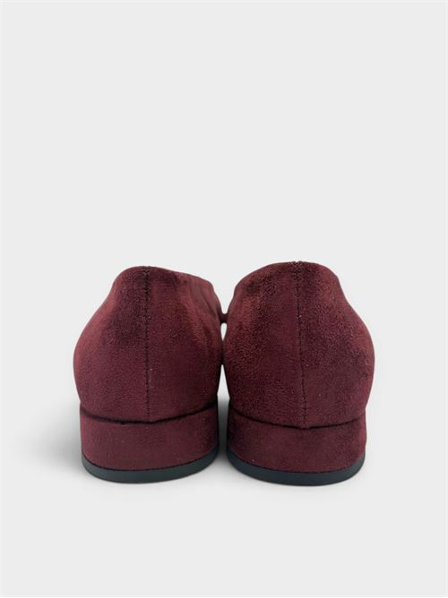 Ballerina tonda in camoscio burgundy IL LACCIO | 2353012CAMOSCIOBURGUNDY